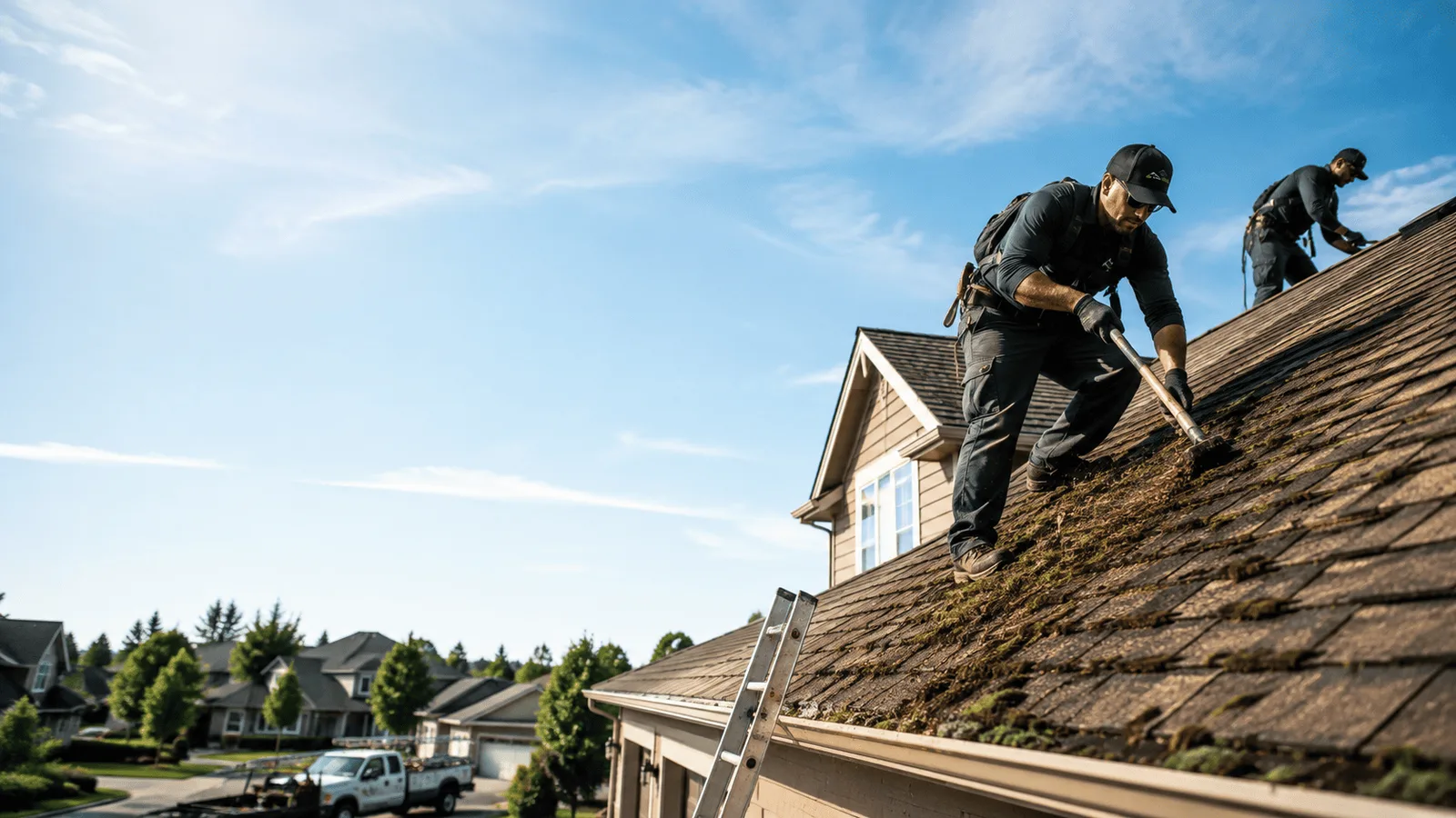 Roof Moss Removal in Hannibal, MO near me